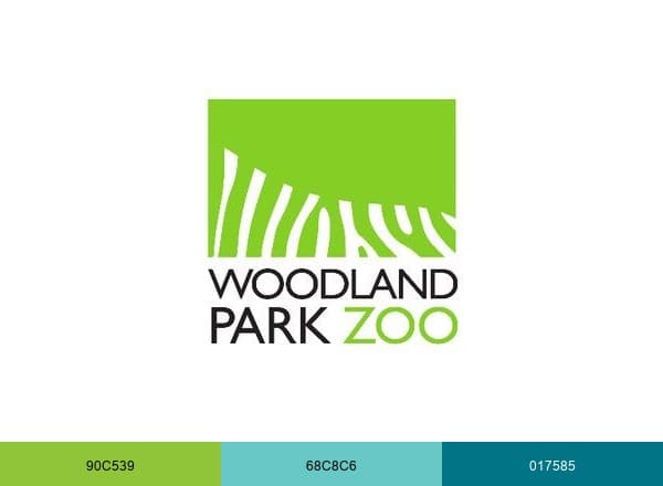 Woodland Park Zoo brand color palette