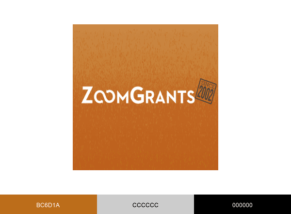 ZoomGrants brand color palette