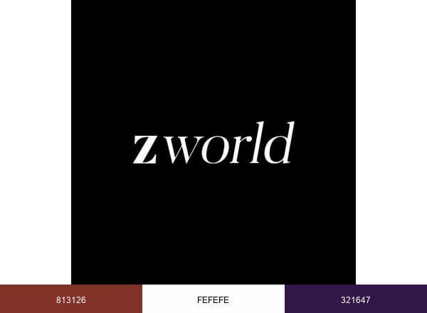 Z World brand color palette