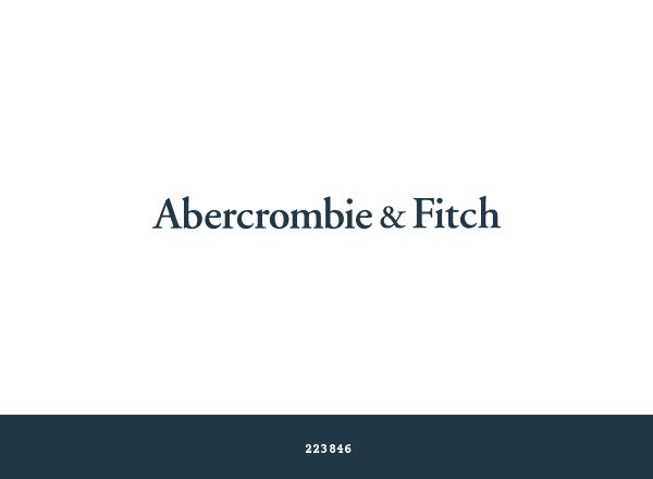 Abercrombie & Fitch brand color palette