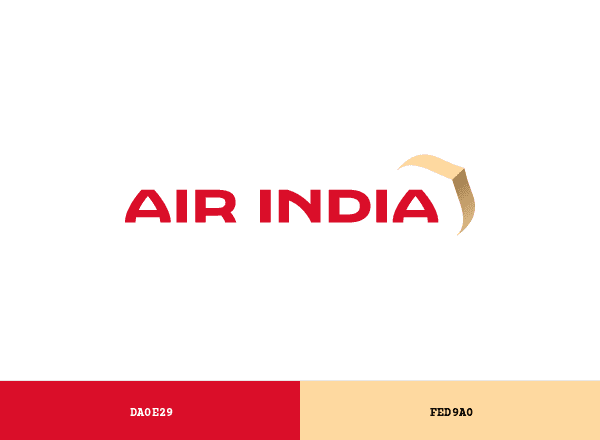 Air India brand color palette