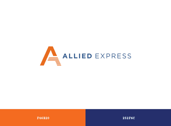 Allied Express brand color palette