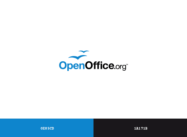 Apache OpenOffice brand color palette