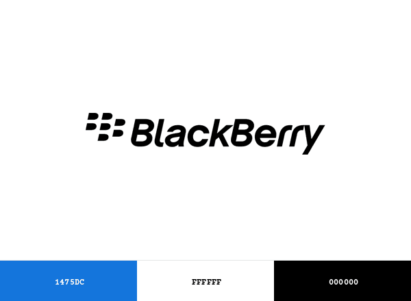 BlackBerry Limited brand color palette