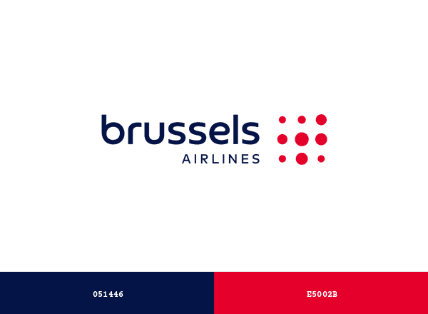 Brussels Airlines brand color palette