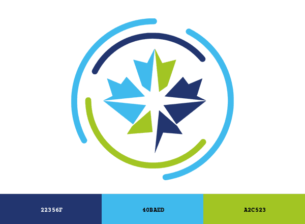 Canadian Premier League brand color palette