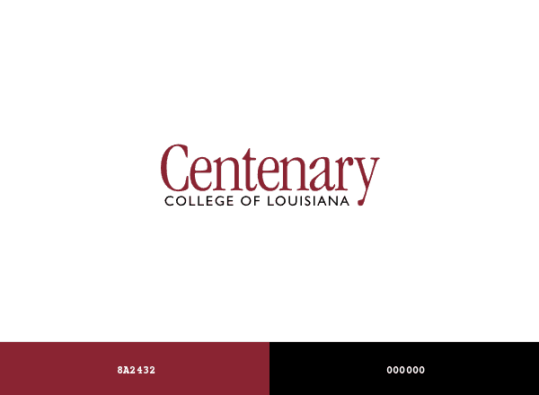 Centenary College of Louisiana brand color palette