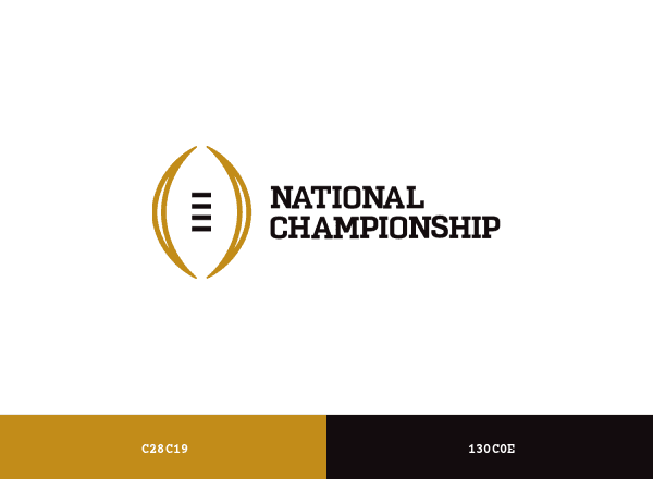 College Football Playoff National Championship brand color palette