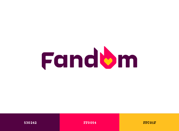 Fandom brand color palette