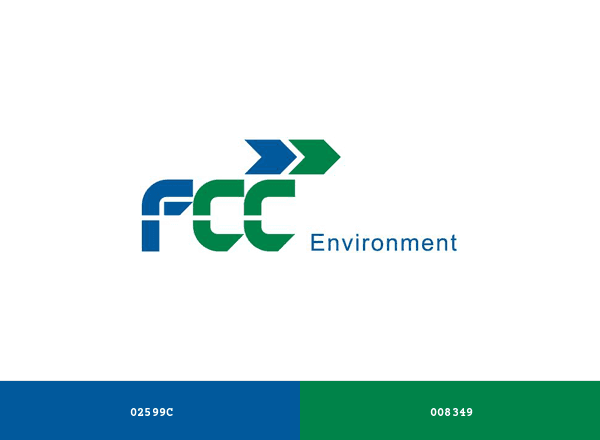 FCC Environment brand color palette
