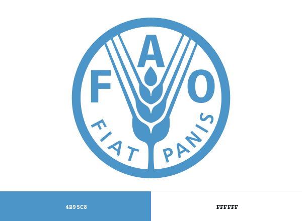 Food and Agriculture Organization brand color palette