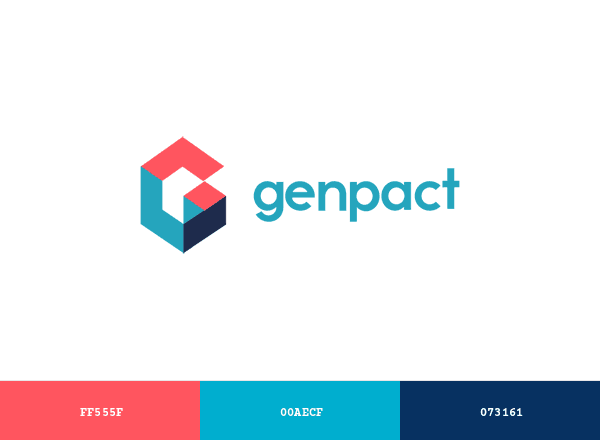 Genpact brand color palette