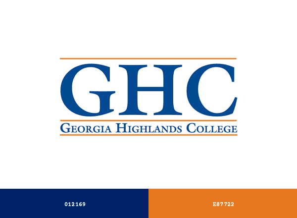 Georgia Highlands College (GHC) brand color palette