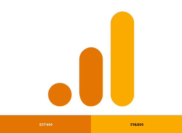 Google Analytics brand color palette