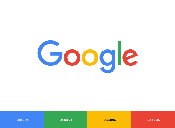 Google brand color palette