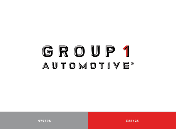 Group 1 Automotive brand color palette