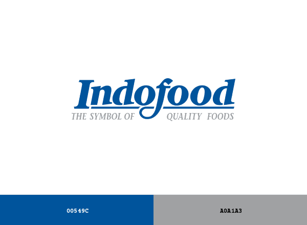 Indofood brand color palette