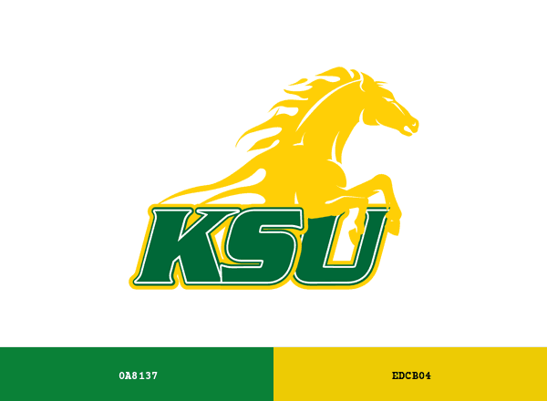Kentucky State Thorobreds and Thorobrettes brand color palette