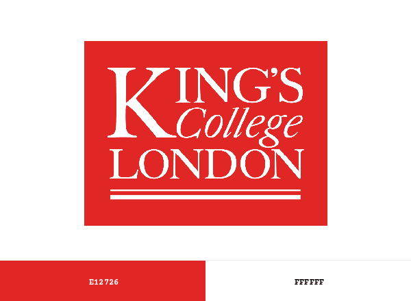 King’s College London brand color palette