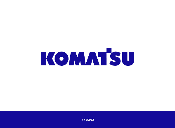 Komatsu brand color palette