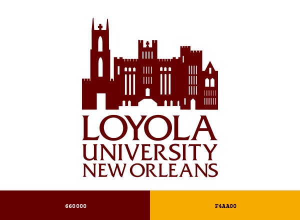 Loyola University New Orleans brand color palette