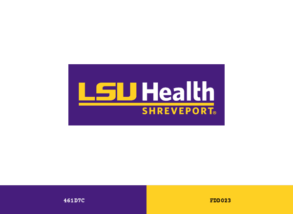 LSU Health Sciences Center Shreveport brand color palette
