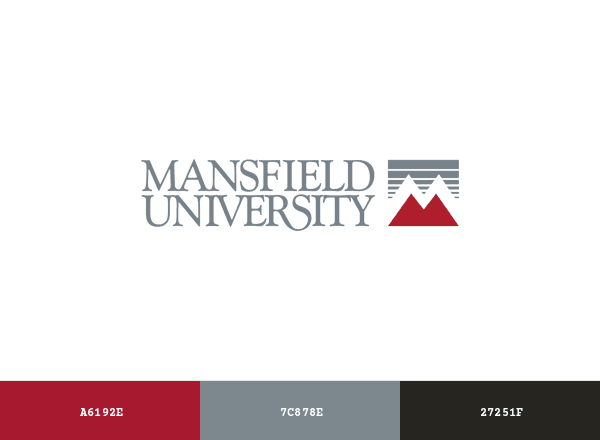 Mansfield University of Pennsylvania brand color palette