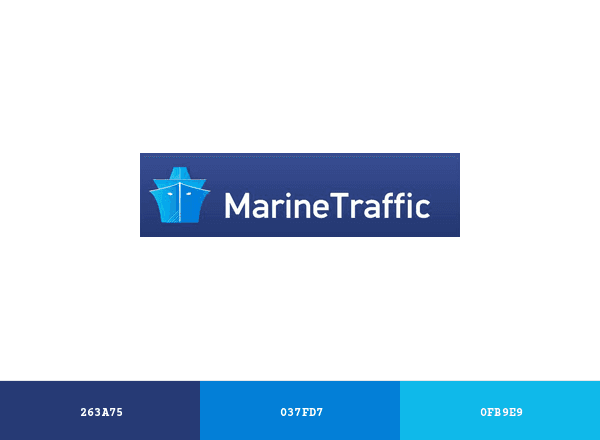 MarineTraffic brand color palette