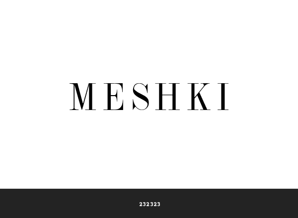 Meshi brand color palette