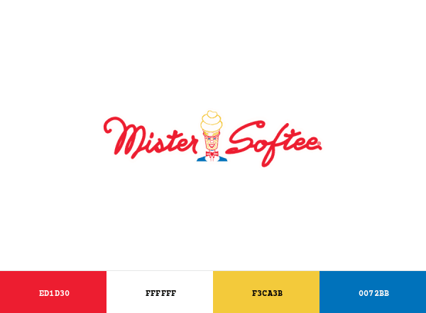 Mister Softee brand color palette