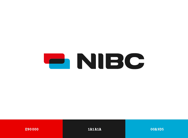 NIBC Bank brand color palette