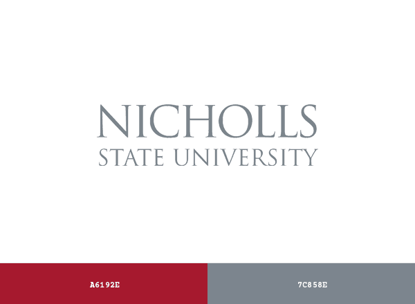 Nicholls State University brand color palette