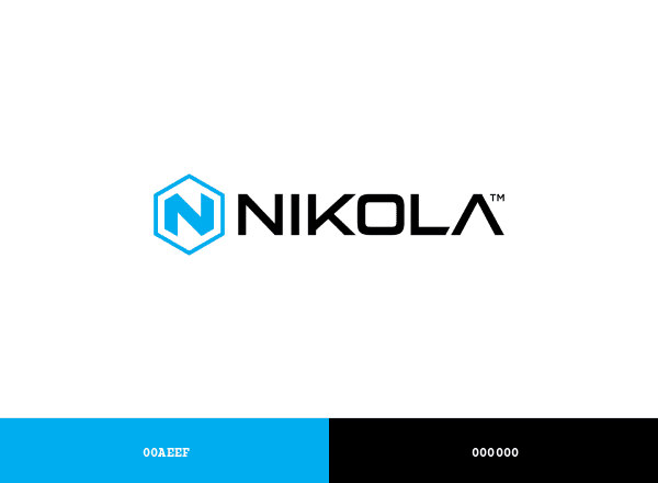 Nikola Corporation brand color palette