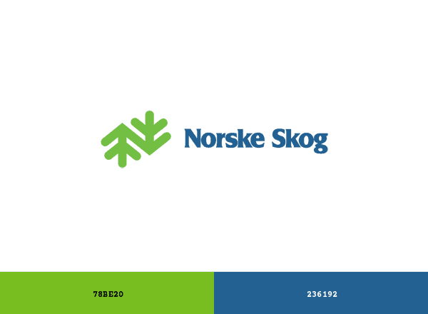 Norske Skog brand color palette