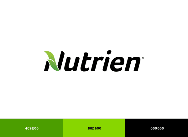 Nutrien brand color palette