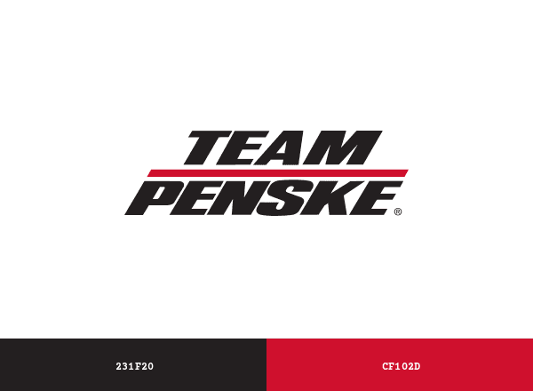 Penske brand color palette