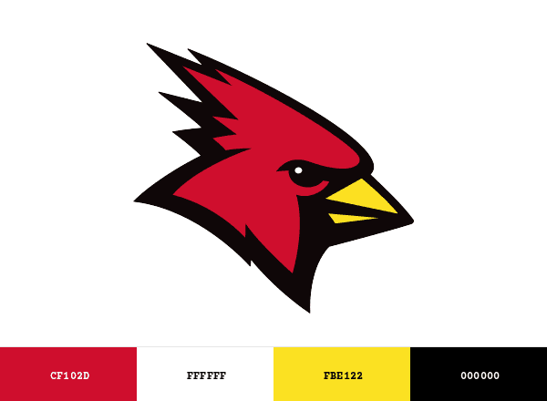 Plattsburgh Cardinals brand color palette