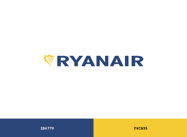 Ryanair brand color palette
