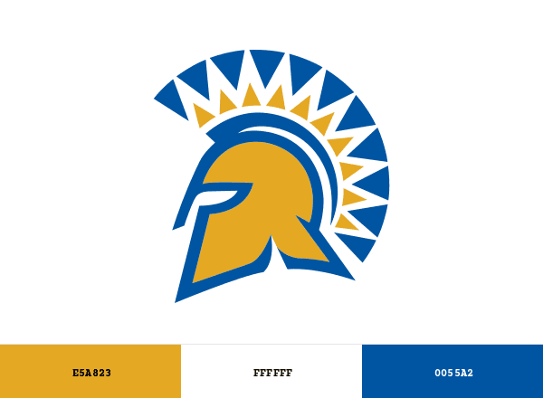 San Jose State Spartans brand color palette