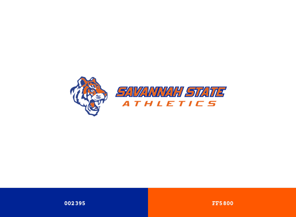 Savannah State Tigers brand color palette