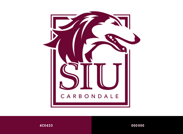 Southern Illinois University Carbondale (SIUC) brand color palette
