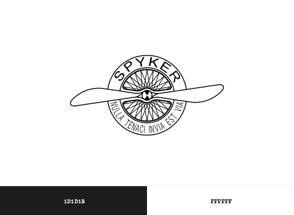 Spyker Cars brand color palette