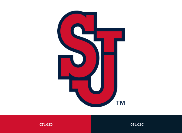 St. John’s Red Storm brand color palette