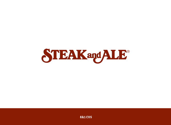Steak and Ale brand color palette