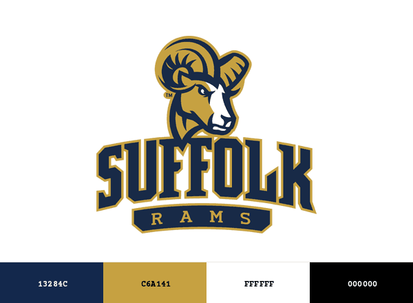 Suffolk Rams brand color palette