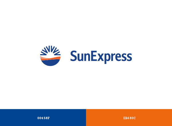 SunExpress brand color palette