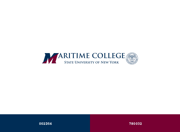 SUNY Maritime College brand color palette