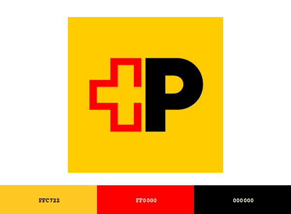 Swiss Post brand color palette