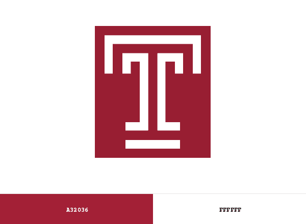 Temple Owls brand color palette