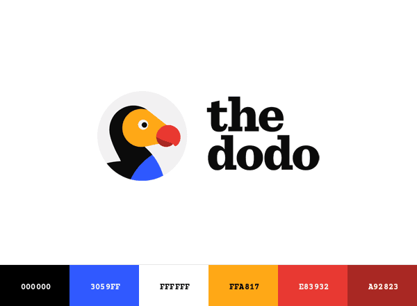 The Dodo brand color palette